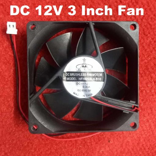 Cooling Fan DC 12V 8025SM 80x25mm 3 Inch Heatsink Cooler Cooling Radiator Heat Dissipation Fan With Cable