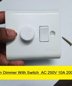 Fan Dimmer With Switch  AC 250V 10A 200W