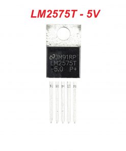 LM2575T LM2575 LM 2575 Fixed 5V 3A Voltage Regulator Buck IC Max Input 40V Max Output Fixed 5V Step Down Voltage Regulator IC 5 Pin TO-220-5 Switching Voltage Regulator