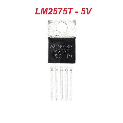 LM2575T LM2575 LM 2575 Fixed 5V 3A Voltage Regulator Buck IC Max Input 40V Max Output Fixed 5V Step Down Voltage Regulator IC 5 Pin TO-220-5 Switching Voltage Regulator