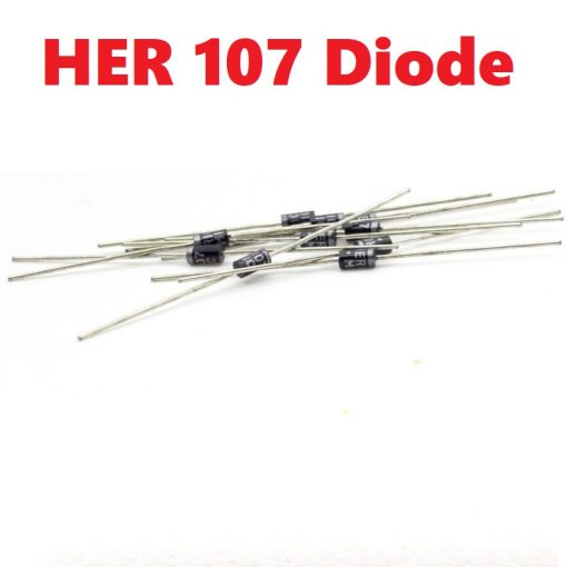 Diode HER107 800V 1A General Purpose Rectifier Diodes HER 107 Axial Electronic Silicon Junction Diode DO-41 Package