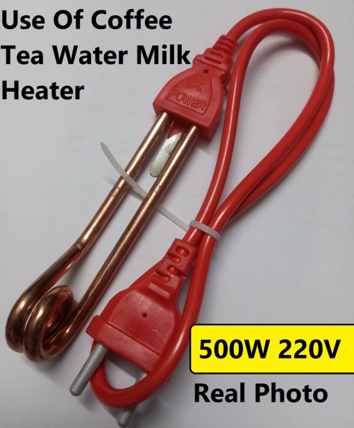 Electric Mini Quick Hot Coffee Tea Water Milk Heater AC 220-240V 500W EU Plug Copper General Purpose