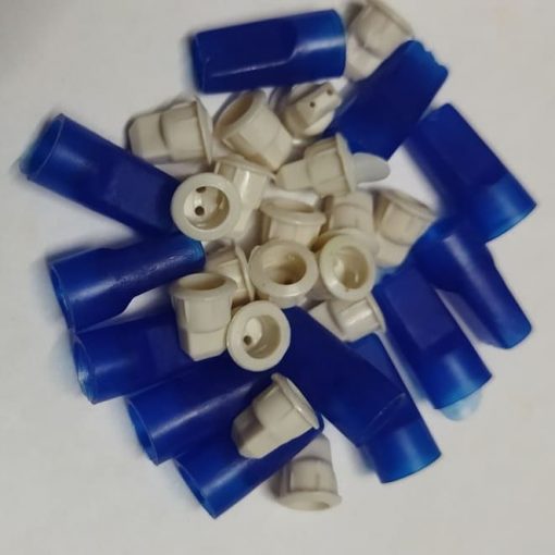 BLUE 5mm Plastic LED Holder 5mm Series Light Holder Blue 5mm Round LED Light Emitting Diode Basic Blue Light Bulbs Cover For Decoration Light Party