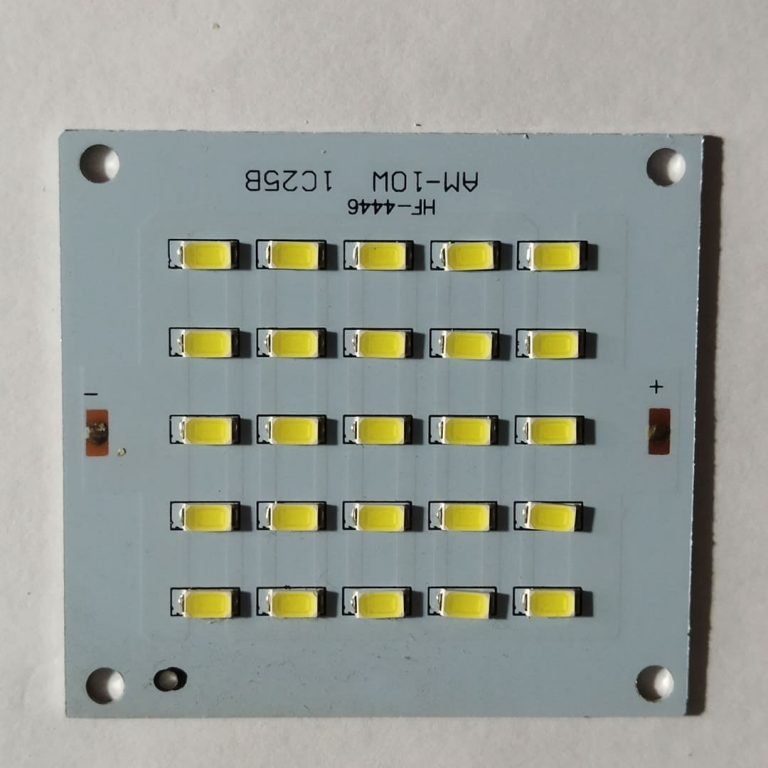 WHITE Color DC 3.7V 10W Solar LED SMD LED Board 25 LED