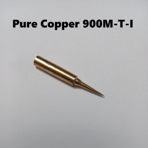 Pure Copper 900M-T-I Soldering Tip Bit Lead Free Soldering Iron Bits Replacement Pencil Soldering Solder Iron Tip For Soldering Station Tip