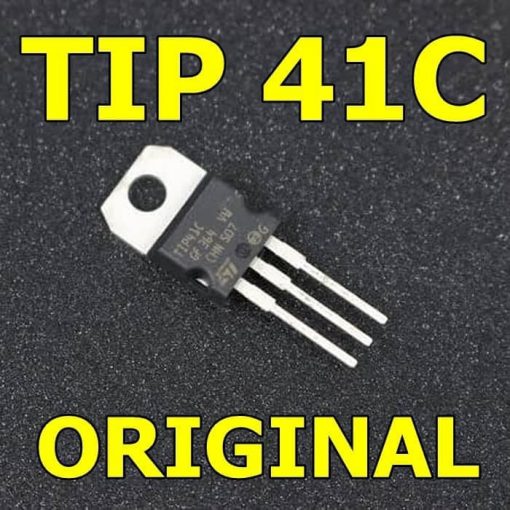 A Class TIP41C TIP41 TIP-41 TIP 41 NPN Transistor 100V 6A 65W 3 Pin General Purpose NPN Transistor TO-220 Epitaxial Silicon Power Transistor