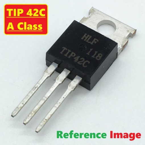 A Class TIP42C TIP42 TIP 42 Transistor PNP 100V 6A 65W 3MHz Darlington Power Transistor Epitaxial Silicon Transistor TO-220 Package