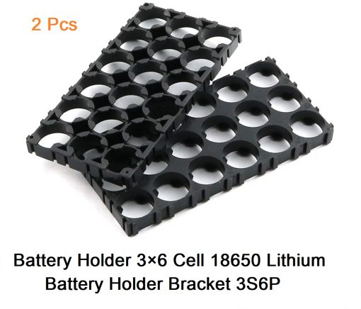 Battery Holder 3x6 Cell 18650 Lithium Battery Holder Bracket 3S6P