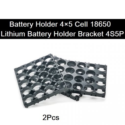 Battery Holder 4×5 Cell 18650 Lithium Battery Holder Bracket 4S5P