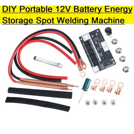 DIY Portable 12V Battery Energy Storage Spot Welding Machine