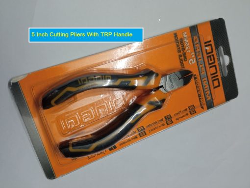  Diagonal Cutting Pliers 5″ Inch 125mm Combination Pliers TPR Handle 