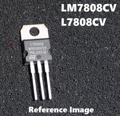 A Class LM7808 L7808CV L7808 7808 8V 1.5A Voltage Regulator IC 3 Pin TO-220 Package Fixed 8V Positive Voltage Regulator IC Chip