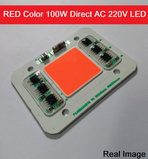 RED Color 100W Direct AC 220V LED