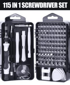 Screwdriver Set 115 In 1 Tool Kit