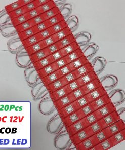 20Pcs RED Color DC 12V COB RED LED COB Light For Decoration Indoor Outdoor Office General Purpose Lighting DIY