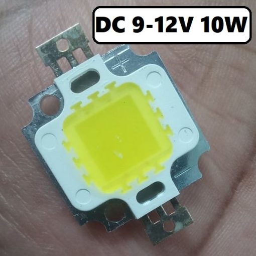 2020 WHITE Color DC 9-12V 10W COB SMD LED Light Chip Ultra Bright White 10 Watt LED Light Solar Light Panel Mount Aluminum Base For Solar Panel Flood Light Household Garden