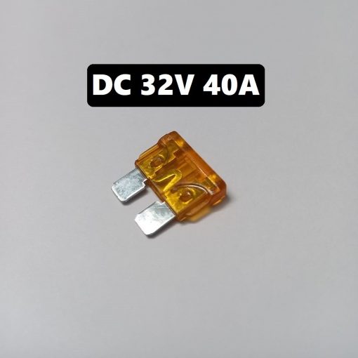 Fast Blow Type DC 32V 40A ATO ATS ATC Blade Fuses Size 19x19x5mm Fast Acting Fuse 40 Amp Car Boat Truck Automotive Spare