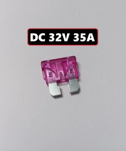 Fast Blow Type DC 32V 35A ATO ATS ATC Blade Fuses Size 19x19x5mm Fast Acting Fuse 35 Amp Car Boat Truck Automotive Spare