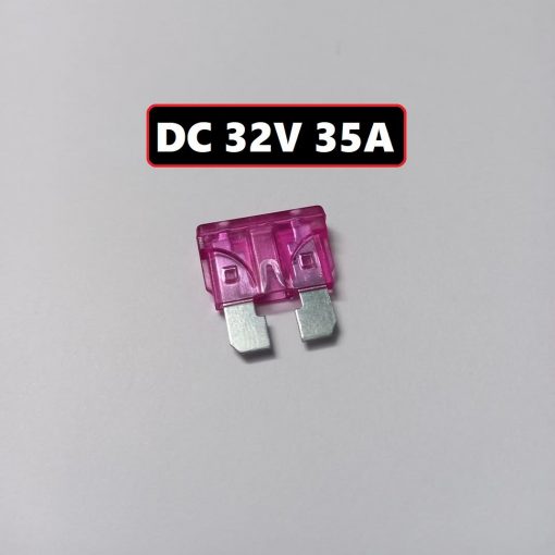 Fast Blow Type DC 32V 35A ATO ATS ATC Blade Fuses Size 19x19x5mm Fast Acting Fuse 35 Amp Car Boat Truck Automotive Spare