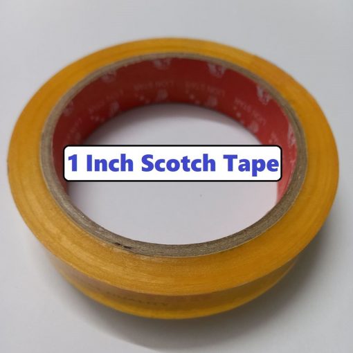 Scotch Tape Width 1″ Inch 25mm Length 100Meter Strong Adhesive Transparent Cello Tape Heavy Duty Packing Tape Cartoon Sealing Binding Tape