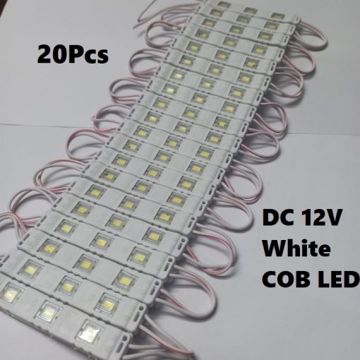 20Pcs DC 12V COB White LED Light For Decoration Indoor Outdoor Office General Purpose Lighting DIY