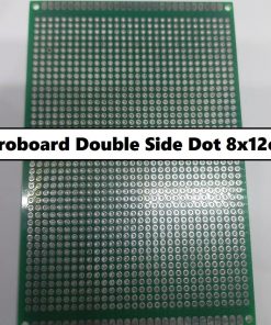 Veroboard Double Side Dot 8x12cm Glass Fiber Stripboard PCB Printed Circuit Board Project Board For Prototyping Weld Soldering Arduino DIY