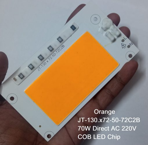 Orange JT-130.x72-50-72C2B 70W Direct AC 220V COB LED Chip