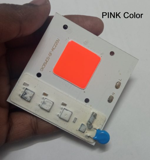 PINK Color OK35WCG-GF 35W Direct AC 220V 60x60mm COB LED Chip