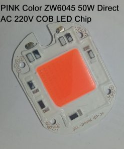 PINK Color ZW6045 50W Direct AC 220V COB LED Chip