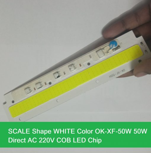 SCALE Shape WHITE Color OK-XF-50W 50W Direct AC 220V COB LED Chip