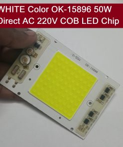 WHITE Color OK-15896 50W Direct AC 220V COB LED Chip