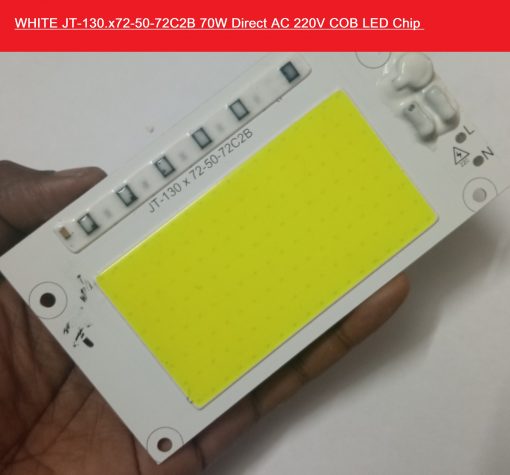 WHITE JT-130.x72-50-72C2B 70W Direct AC 220V COB LED Chip 