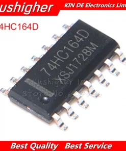 74164 74HC164D 74HC164 74LS164 Shift Resistor IC Dual In Package SMD 14 Pin IC 8 Bit