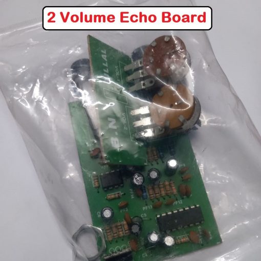 PT2399 Digital Delay Echo 2 Volume Audio Amplifier Board 4558 Local Circuit DC 4.5V-5.5V Stereo Music Speaker Board DIY