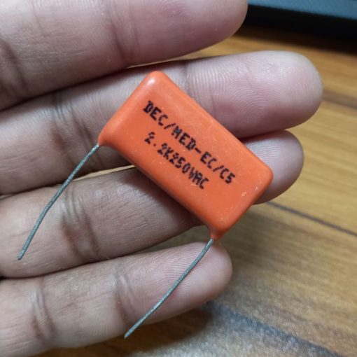 Metallized 2.2K 250V Polypropylene Capacitor Mylar 0.0022nF Polyester Film Capacitor