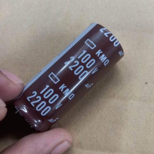 2200uF 100V Capacitor RADIAL Electrolytic Capacitor 2200uF Capacitor 100V 2200uF Radial Polarized Aluminum Electrolytic Capacitors 2 Pin Leads