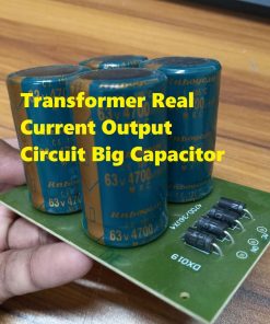 Transformer Real Current Output Circuit Board Local Circuit BIG Capacitor Made in Bangladesh