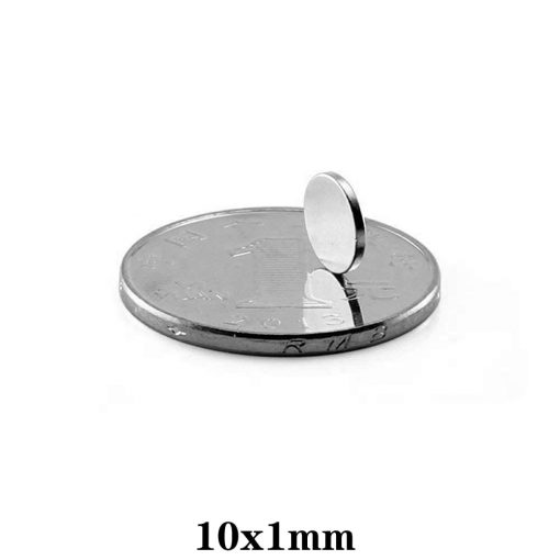 10×1mm Magnet DISC Neodymium Magnet 10×1mm Industrial Super Strong 10mm Magnet Neodymium Magnets powerful Permanent Magnet