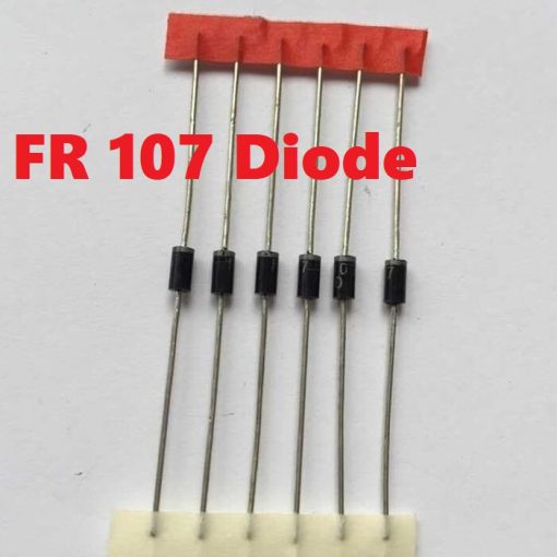 Diode FR107 1000V 1A General Purpose Rectifier Diodes FR 107 Axial Electronic Silicon Junction Diode DO-15 Package