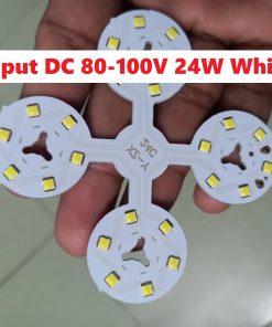 Input DC 80-100V 24W White Color 24Pcs LED Lights Halogen Ultra Bright White 24Watt 65x65mm SMD LED Board 24 Watt For Decoration Home Office