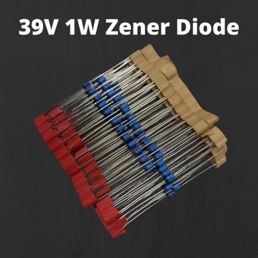 Zener Diode 1W 39v 1N4754 Through Hole Voltage Regulator Zener Diodes DO-41 DIP Values Assortment Kit For Electronics DIY