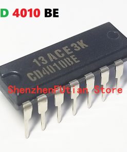 A Class CD4010BE CD4010 CD-4010 4010 DIP-16 Pin Dual In Package CMOS Hex Buffer Converter IC Breadboard Friendly IC