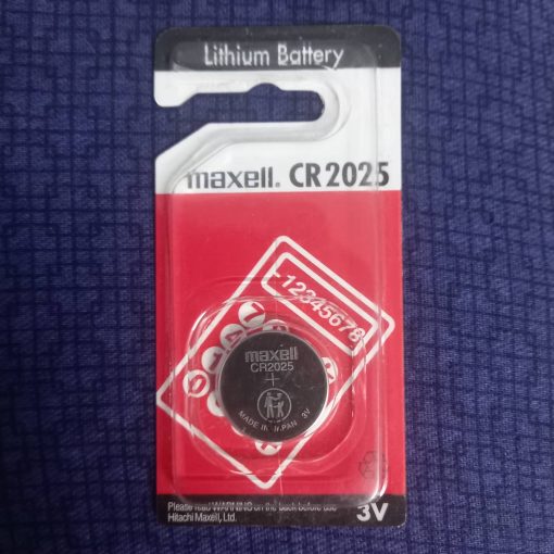 MAXELL2025 CR2025 Battery 3V CR2025 Watch Battery CR2025 Button Cell Battery CR2025 Coin Cell Battery CR2025 Lithium Cell Battery 165mAh 3V Battery For Watch