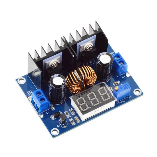 DUAL IC Heatsinks With Display XL4016 XL-4016 DC DC Step Down PWM BUCK Converter 4-36V To 1.25-36V 8A 200W Adjustable Power Supply Adapters Module