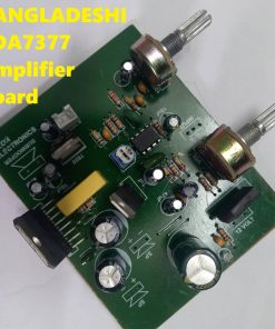 BANGLADESHI TDA7377 TDA 7377 Speaker Amplifier Board 2 Volume 10W Dual Channel Music Audio Stereo Module DC12V DIY For Speaker High Power Home