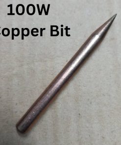 100Watt BIT Pure Copper Soldering Iron Bit COPPER 100W Bit Rod Style 100W Soldering Iron Bit 100W Tip Soldering Bit For 100W Soldering Iron Tatal Copper Bit Anti Corrosion 100W Bit Tools