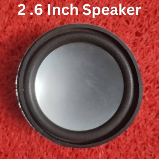 Speaker Round Shape Ultra Sound Multimedia Single Magnet Speaker 2.6 Inch Audio Speaker YD66-12 HiFi Deep Bass Speaker For Home Theater Loudspeaker Stereo Amplifier