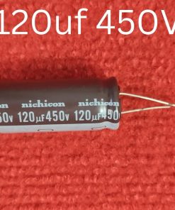 120uF 450V Capacitor RADIAL Electrolytic Capacitor 120uF Capacitor 450V 120uF Radial Polarized Aluminum Electrolytic Capacitors 2 Pin Leads