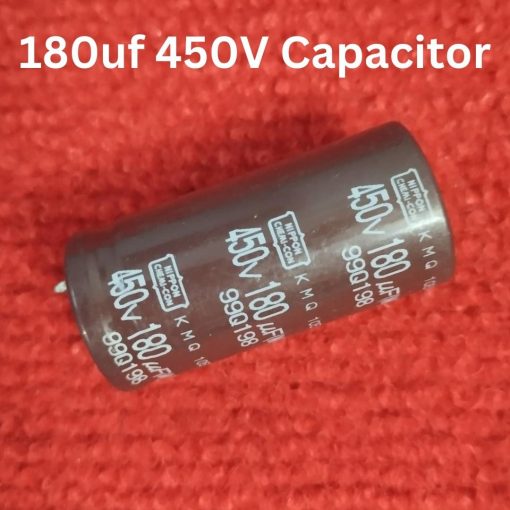 180uF 450V Capacitor RADIAL Electrolytic Capacitor 180uF Capacitor 450V 180uF Radial Polarized Aluminum Electrolytic Capacitors 2 Pin Leads