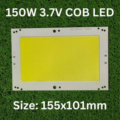 150W-WHITE DC 3.7V 155x101mm 202 COB SMD LED Light Chip 700B1C Ultra Bright